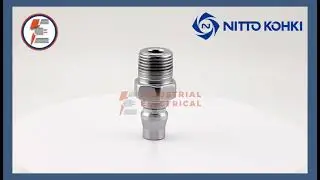 Nitto Kohki NC30PM Hi-Coupler Plug | Quick Connect Pneumatic Fitting