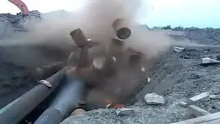 Foam Pig Destroyed