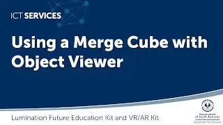 Merge Cube - Using the Object Viewer App