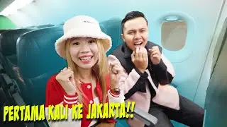 PERTAMA KALI PERGI KE JAKARTA!! HAMPIR KETINGGALAN PESAWAT!!
