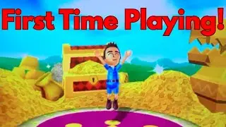 Playing Wii Party for the First Time! (Board Game Island Gameplay)