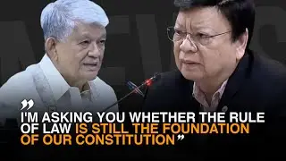 Senator Marcoleta, nagtanong kung ang rule of law pa rin ang pundasyon ng Konstitusyon