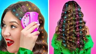 DES ASTUCES DE COIFFURE POUR L’ÉTÉ || Des Astuces Géniales de Coiffures par 123GO! SCHOOL