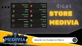 O Que COMPRAR na STORE do Medivia Online? (Revelando Meus Itens Essenciais)!