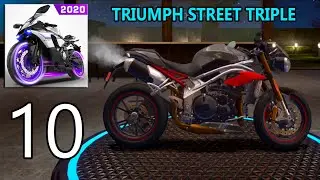 TRIUMPH STREET TRIPLE | Speed Motor Dash:Real Simulator Gameplay - Mission 16 - 20