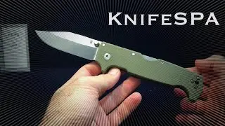 Cold Steel SR1 складной танк со скучным но проверенным дизайном / Knife SPA