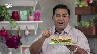 Mini Tikki Burger  मिनी स्लइडर्स | American sliders recipe | Easy snacks recipe | Chef Ajay Chopra