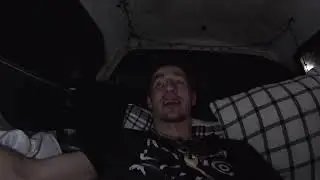 The first night of my roadtrip, kirkwood Missouri, boondocking at a Walmart.