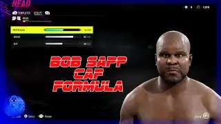 EA SPORTS UFC 4 - Bob Sapp CAF Formula and my other Creations