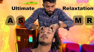 @ASMRSTREETS :Experience Ultimate Relaxtion With ASMR Head Massage by Nikhil Barber.#asmr #viral