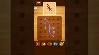 Line Puzzle String Art Acacia Level 4 Solution