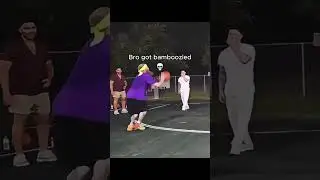 The pump fake got him 💀 #basketball