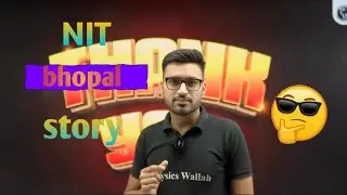 NIT BHOPAL STORY 🥺 by rahul dudi sir #rahuldudi#pw #motivation #physicswallah