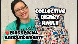 Disney Haul || Disney Store Outlet and more! || Plus Special Announcement!!!