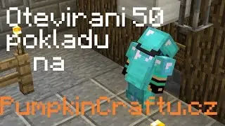 OTEVÍRÁNÍ 50 POKLADŮ NA PUMPKINCRAFTU !!! | SPECIÁL | davča
