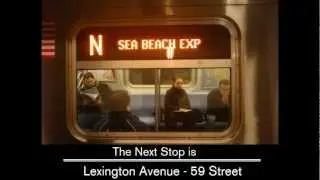 N Train [via Astoria Express] Announcements - to / from Ditmars Blvd