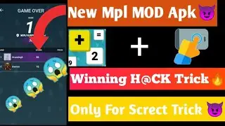 🤑MPL New Biggest unlimited auto score hack trick + auto win hack + tri game hack + new game Trick🤐