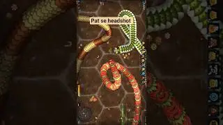 Patt se headshot #LittleBigSnake #bigsnakevideo #snake #wormszonebestkill #gaming #mobilegames