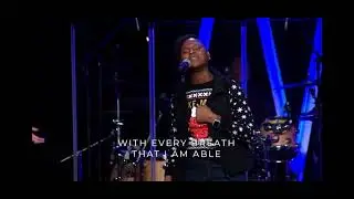 Simone at VCC Singing Goodness of God December 2025