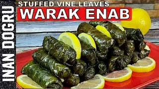 STUFFED VINE LEAVES | TURKISH APPETIZER WARAK ENAB