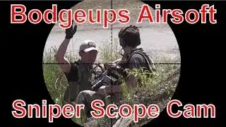 Airsoft Sniper Scope Cam #22 - Tokyo Marui VSR Gspec 500fps @ UCAP The Sandpit