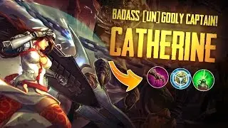 Vainglory Gameplay - Episode 277: THE (UN)GODLY CAPTAIN!? Catherine |Captain| Gameplay [Update 2.0]