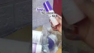 Sanfe Tan removal kit @sanfe7151 #blisssmanu #productreview #sanfe