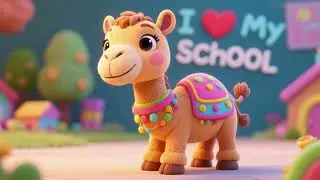 I Love My School! 🐫📚 Baby Camel Part 2 | Fun School Adventures for Kids