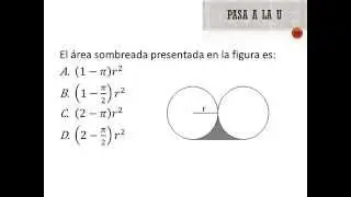Áreas Sombreadas entre círculos