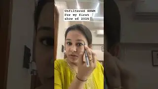 Unfiltered GRWM for my first show of 2025 #sindhiwedding #sindhi #grwm #trending