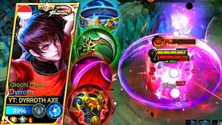 Dyrroth Attack Speed + Semi Tank | Gameplay Top Global Dyrroth | Mlbb
