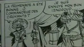 Iznogoud en deuil apr&egrave;s la mort de Jean Tabary