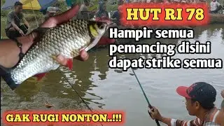 Lomba Mancing ikan 17 Agustus 2023 Bikin Ketawa terus..