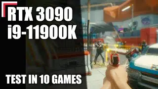 Intel Core i9-11900K + RTX 3090 — Тест в 10 играх! [1080p, 1440p, 4K]