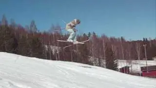 Freeride i Valfj&auml;llet 090411