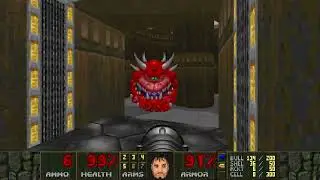 Doom 2: Collision Course - MAP03 Gamma Base (Ultra Violence 100%)