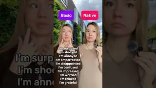 React Like a Native 🤯 Basic vs Real English#englishspeaking #englishlearning #englishgrammar