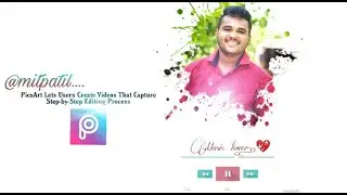 Picsart MUSIC Love Concept😍 | Picsart Editing Totorial | Picsart Photo Editing