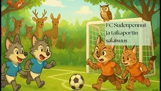 Satuja lapsille: FC Sudenpennut ja taikaportin salaisuus ⚽️⚡️ Jalkapallosatu