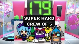 Super Hard Crew of 5 New High Score: 179 - Warioware Get It Together