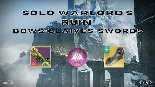#DarkAgeHunt – My Worst Solo Warlord’s Ruin Run Ever [Destiny2]
