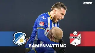 HOOFDROL voor OZAN KÖKCÜ & een KNOTSGEKKE SLOTFASE! 😱 | Samenvatting FC Eindhoven - FC Emmen