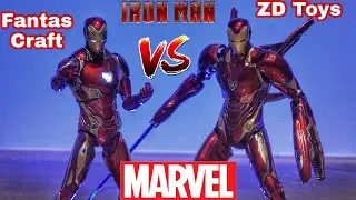 Yang mana yang layak menjadi Mini Hot Toys Iron Man Mark 50? - Komparasi Fantascraft VS ZD Toys