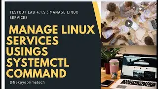 Security Pro || Testout || Lab 4.1.5||  Manage Linux Services
