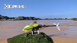 Blade 330s flys where river meets ocean @ April 06th 2023 FLIGHT: #1 (Autolevel ON!)