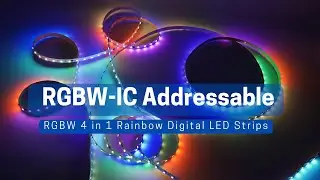 RGBWIC addressable LED Strip TM1814