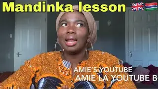 Mandinka  lesson in English 🇬🇧🇬🇲