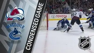 Colorado Avalanche vs Vancouver Canucks January 30, 2018 HIGHLIGHTS HD