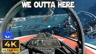 Defending the Death Star Annihilators | Star Wars Battlefront 2 | Starfighter Assault [PC 4K]