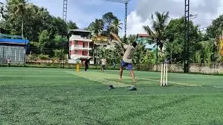 No bowlers were harmed in the making of this video 😉 #cricket #turfcricket